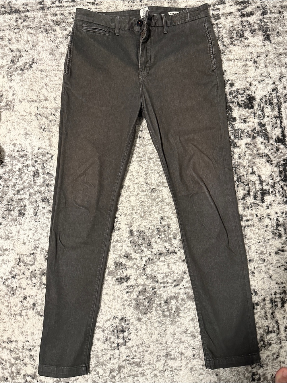 Men's Slim Casual Pants - Gray